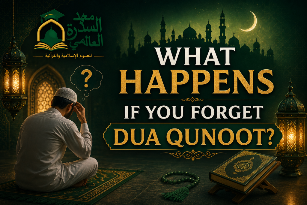 islamiceducationnetwork-What Happens If You Forget Dua Qunoot?-img