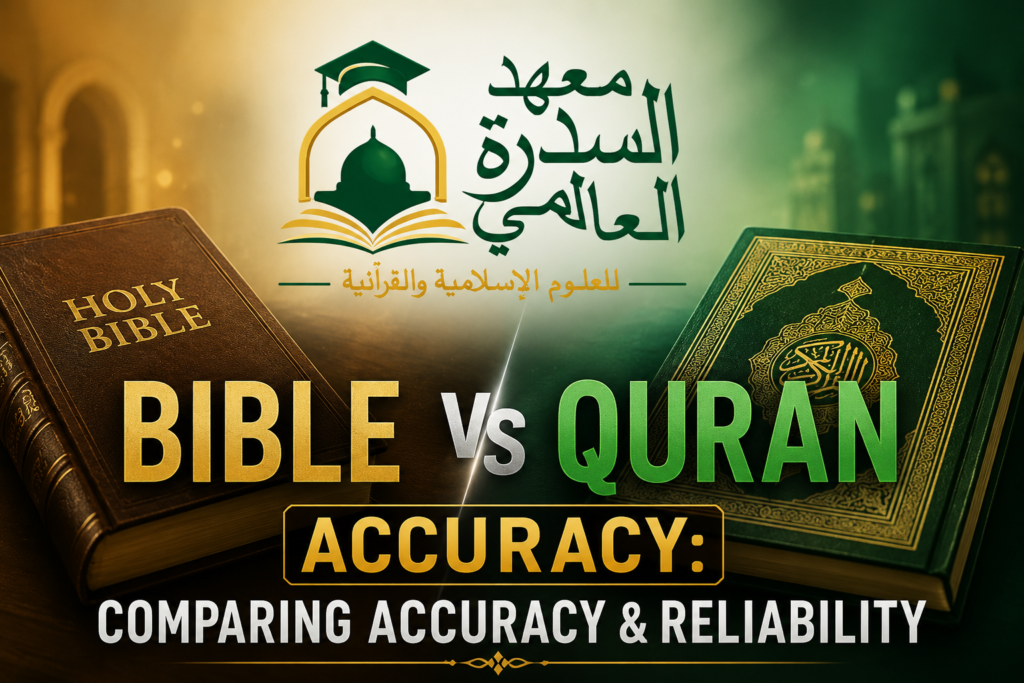 islamiceducationnetwork-Bible vs Quran Accuracy: Comparing Accuracy & Reliability-Featured image