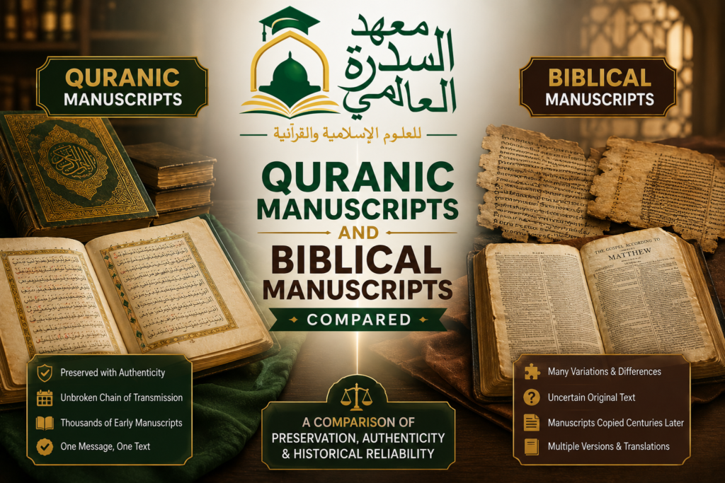 islamiceducationnetwork-Quranic Manuscripts and Biblical Manuscripts Compared-img