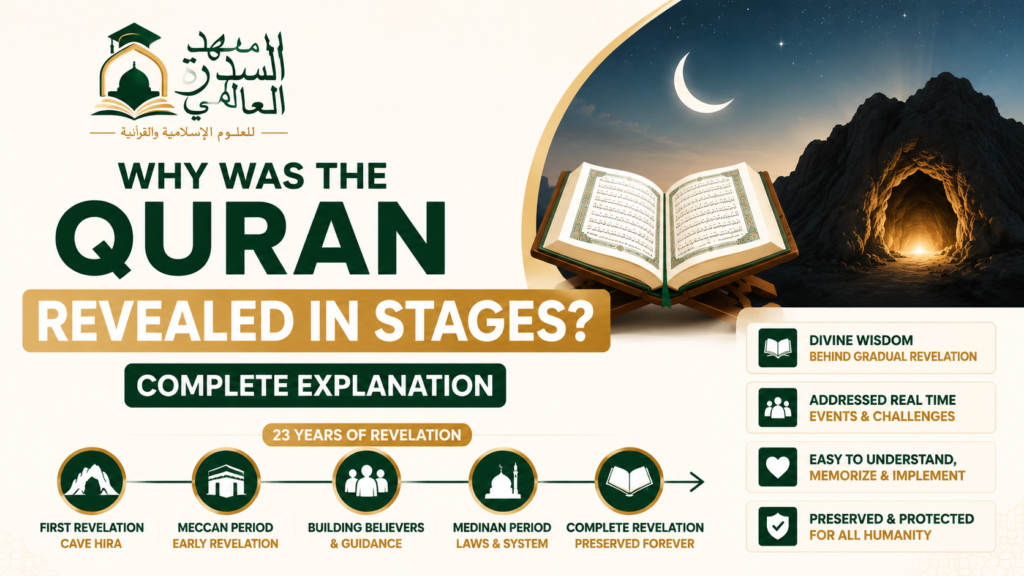 islamiceducationnetwork-Why Was the Quran Revealed in Stages? Complete Explanation-Featured image