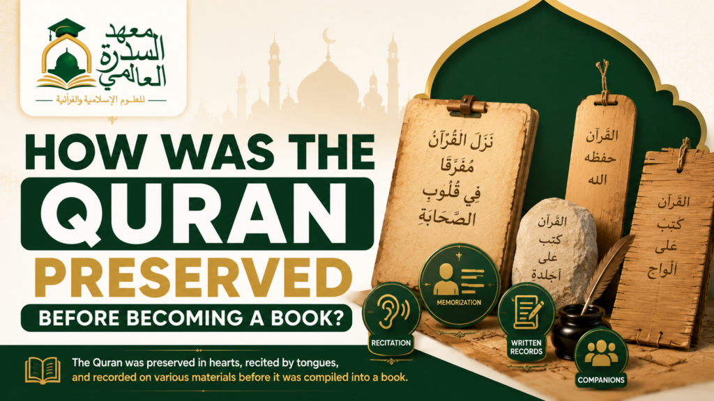 islamiceducationnetwork-How Was the Quran Preserved Before Becoming a Book?-img