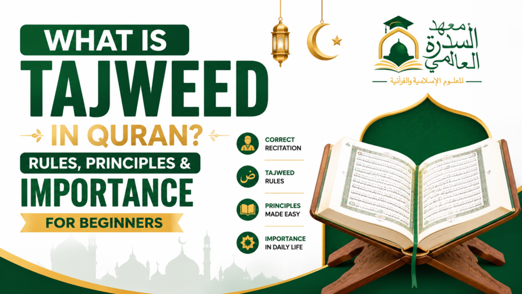 islamiceducationnetwork-What Is Tajweed in Quran? Rules, Principles & Importance for Beginners-Featured image