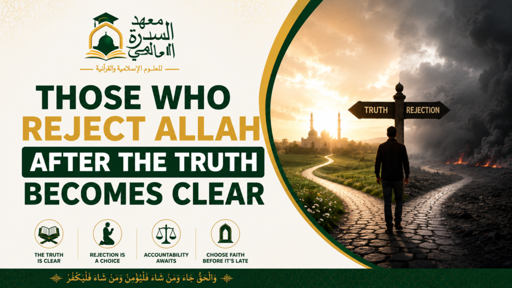 islamiceducationnetwork-1. Those Who Reject Allah After the Truth Becomes Clear-image