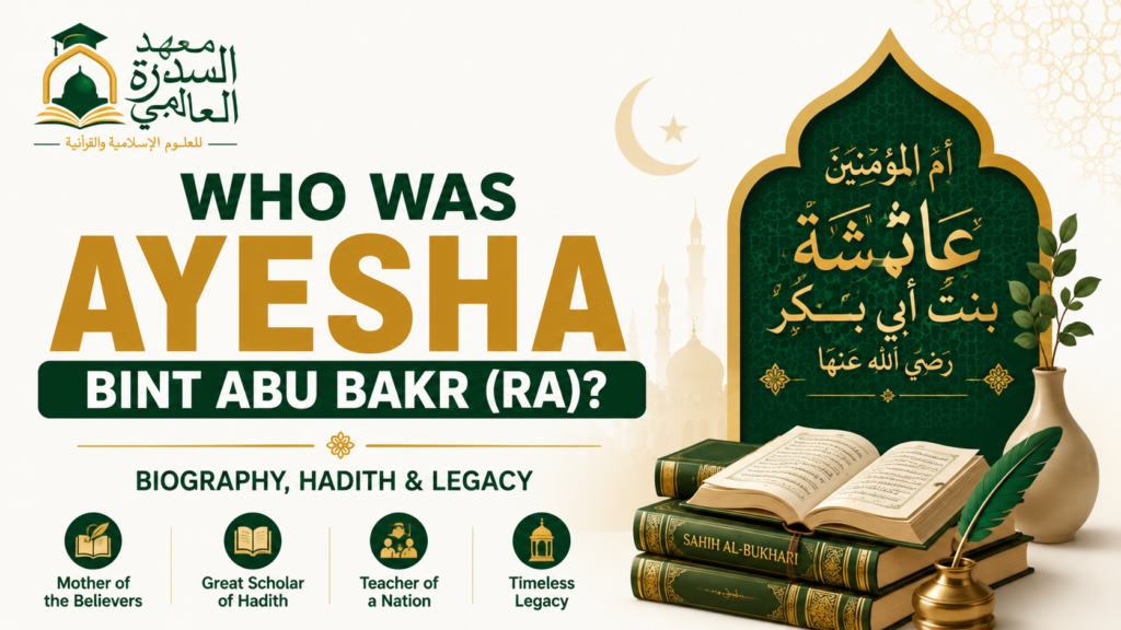 islamiceducationnetwork-Who Was Ayesha bint Abu Bakr (RA)? Biography, Hadith & Legacy-Featured image